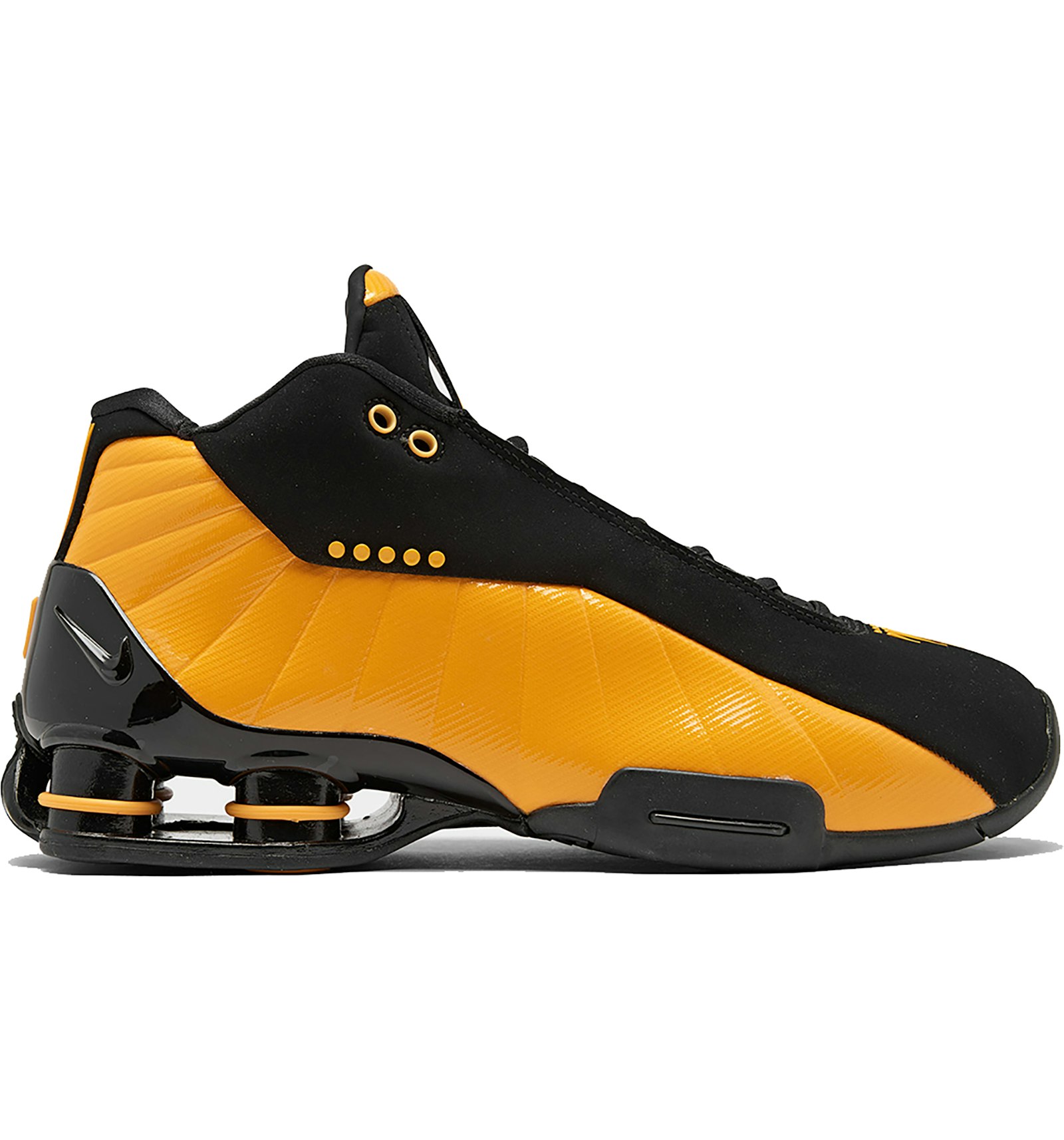 Nike Shox BB4 Black University Gold