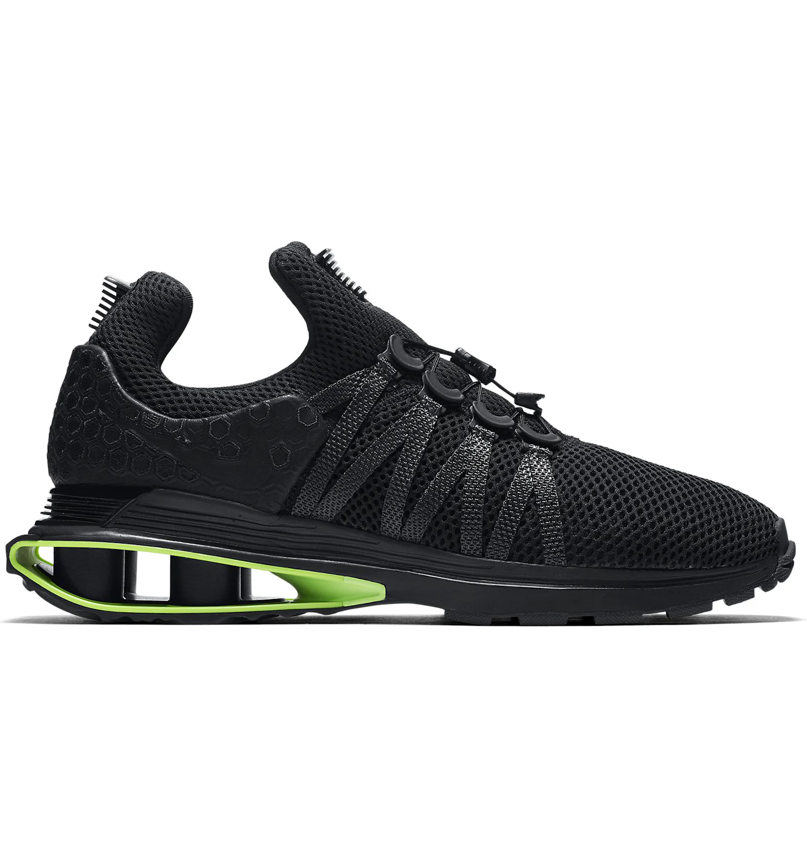 Nike Shox Gravity Luxe Black Green Strike