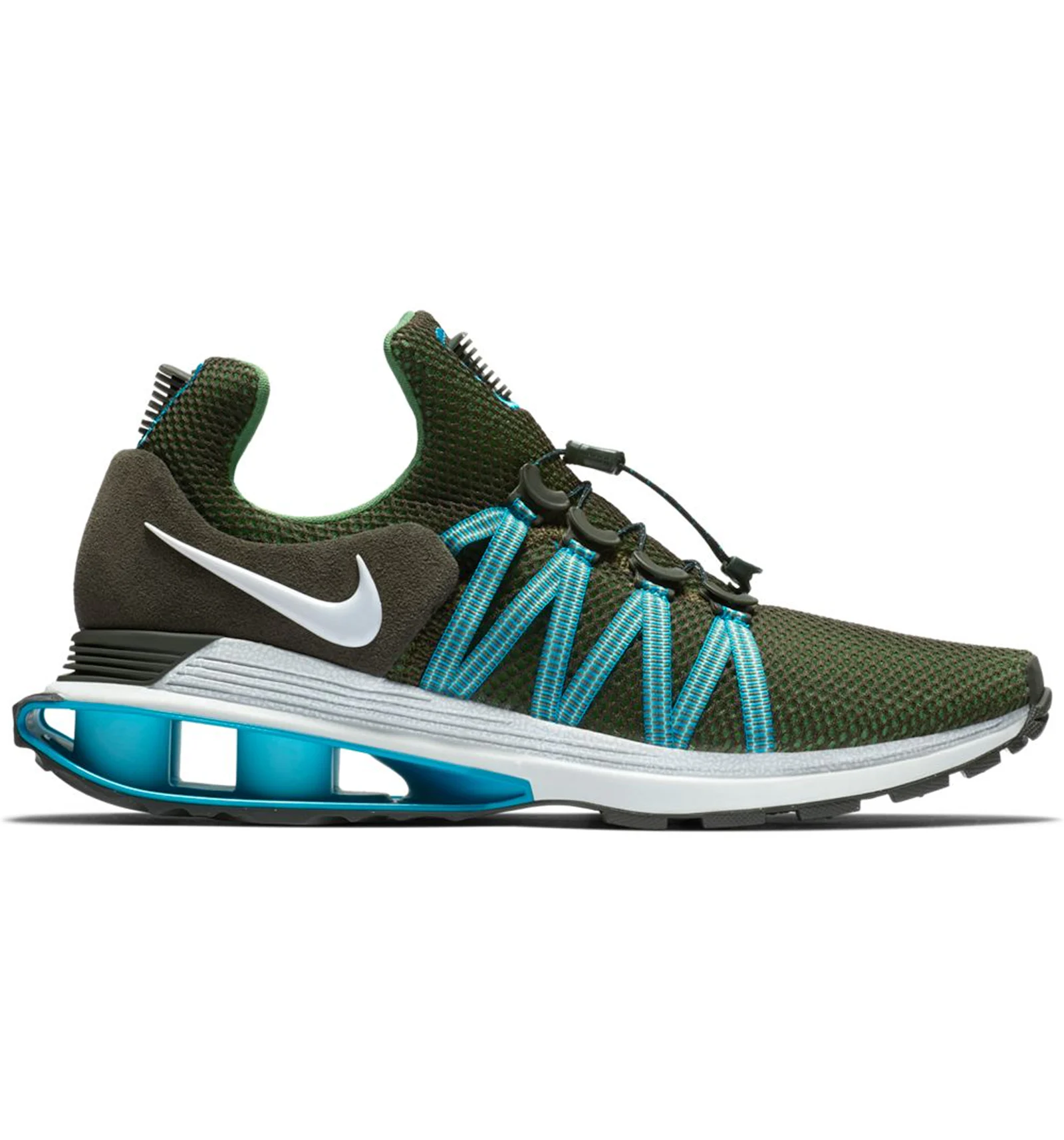 Nike shox gravity on sale femme bleu