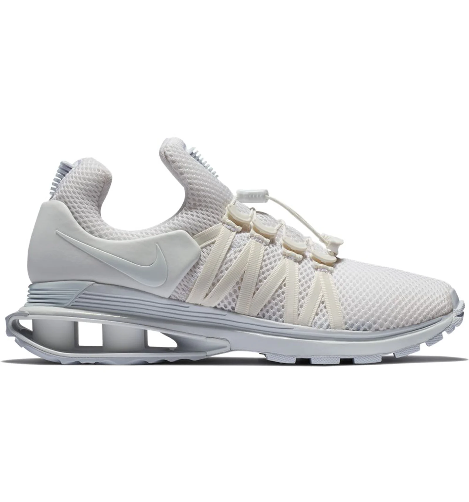 Nike shox gravity white black best sale