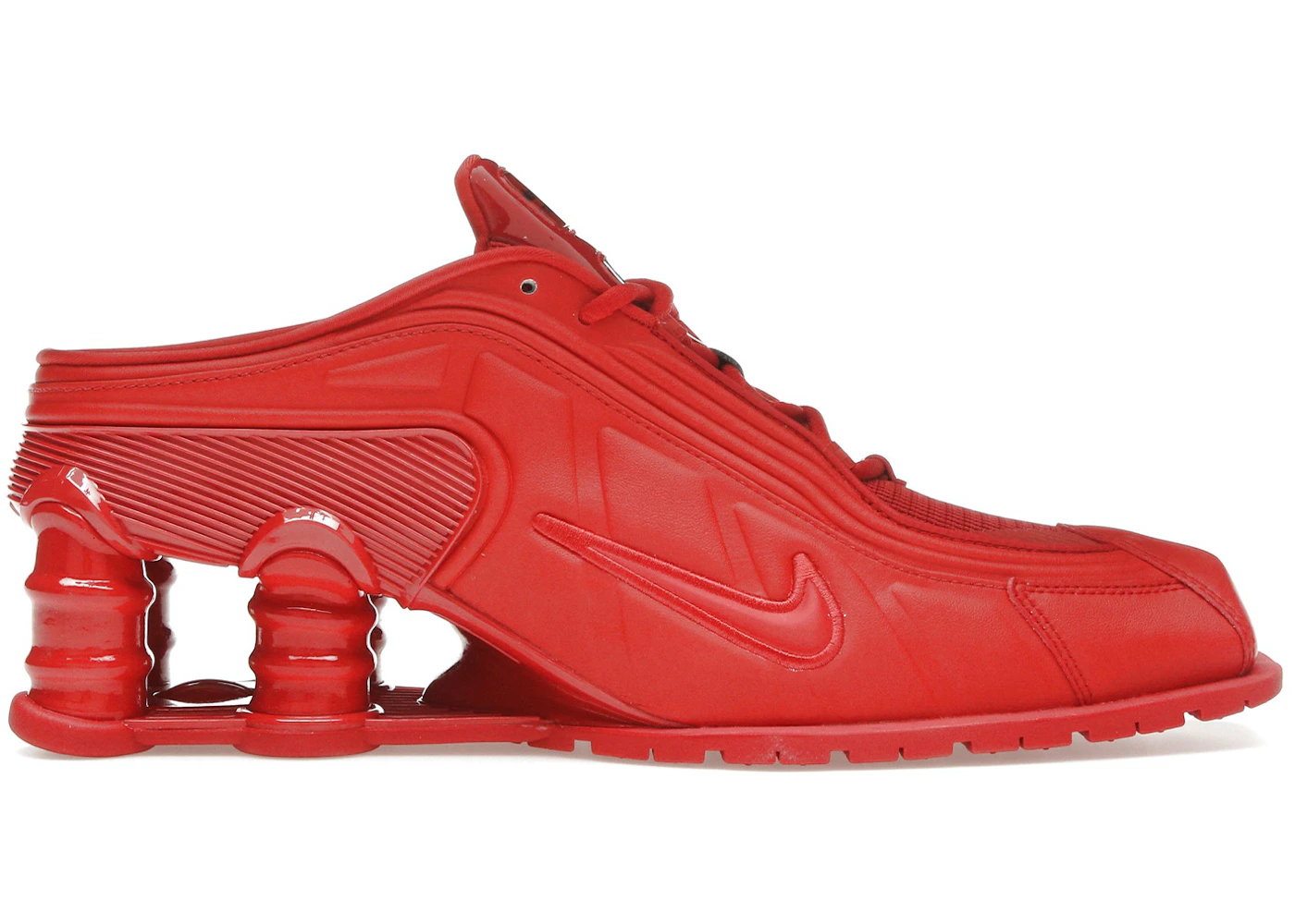 Nike Shox MR4 Mule Martine Rose Fire Red Black (Women's) - IM5420-600 - US