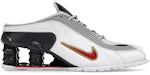 Nike Shox MR4 Mule Martine Rose Metallic Platinum Varsity Red (da donna)