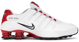 Nike Shox NZ White University Red