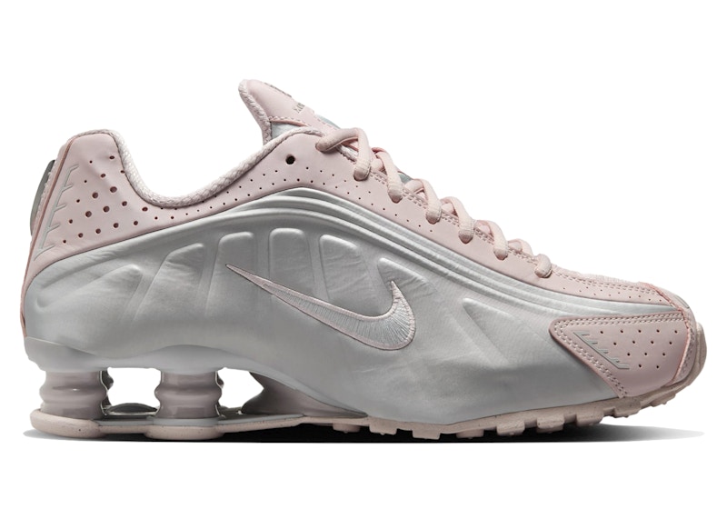 Nike Shox R4 Barely Rose Metallic Platinum donna AR3565 600 IT