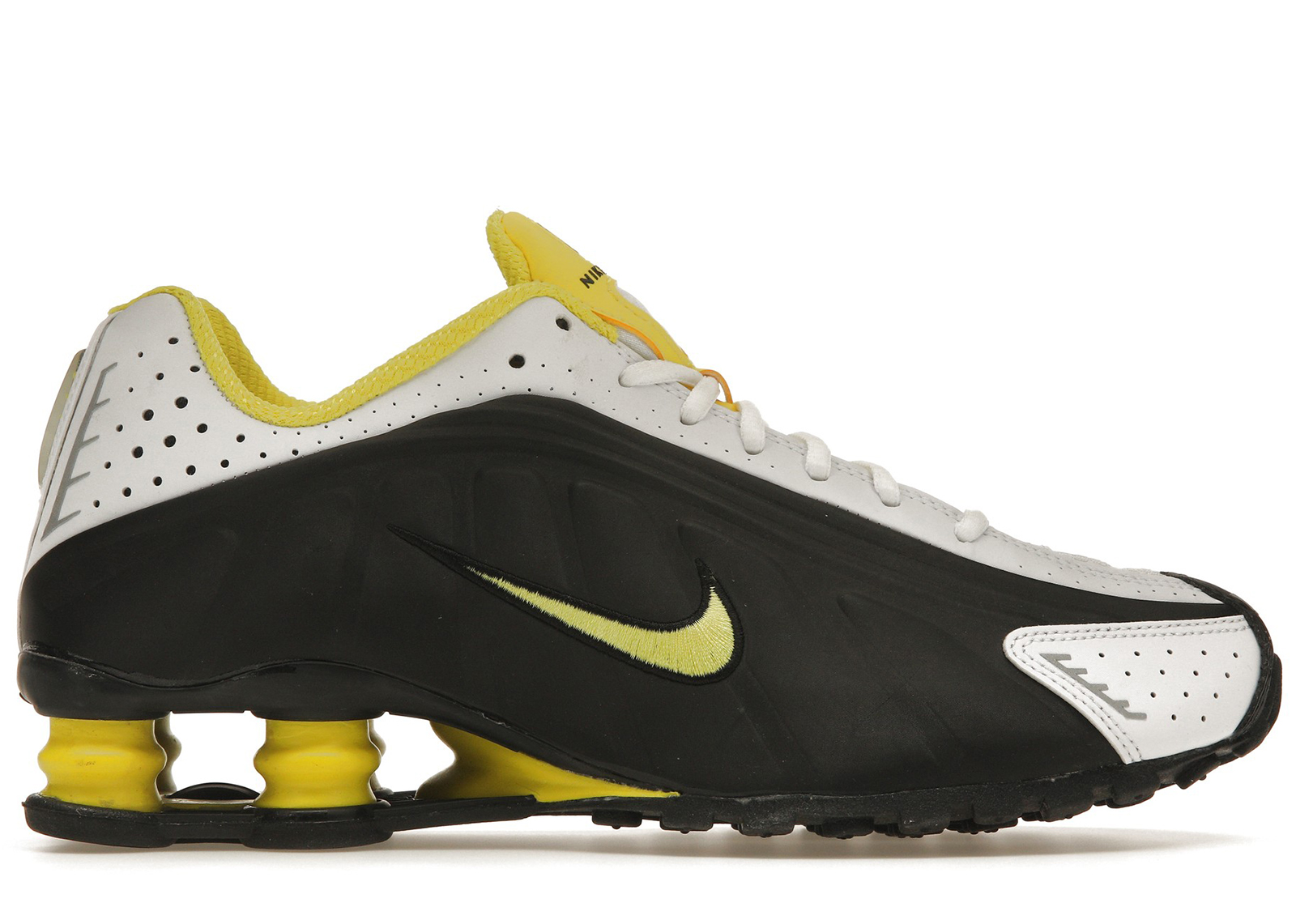 Nike Shox R4 Black Yellow Men's - 104265-048 - USトリピアすべての靴