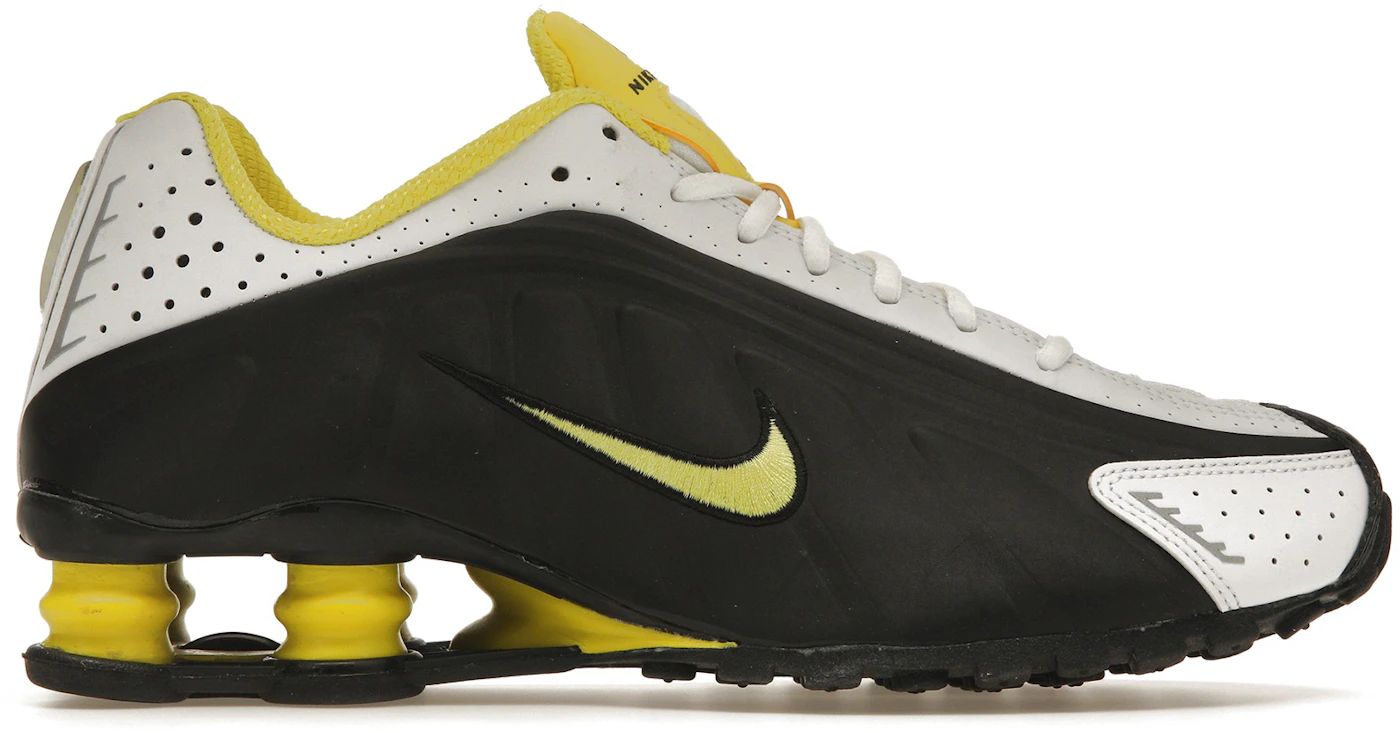 Verfijning Pathologisch Vulkanisch Nike Shox R4 Black Yellow Men's - 104265-048 - US