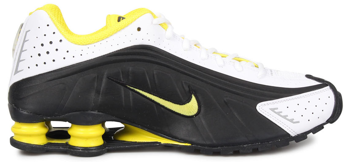 Nike Shox R4 Black Yellow - 104265-048