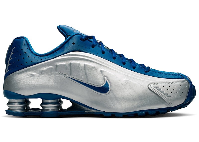 Nike Shox R4 Court bleu métallisé
