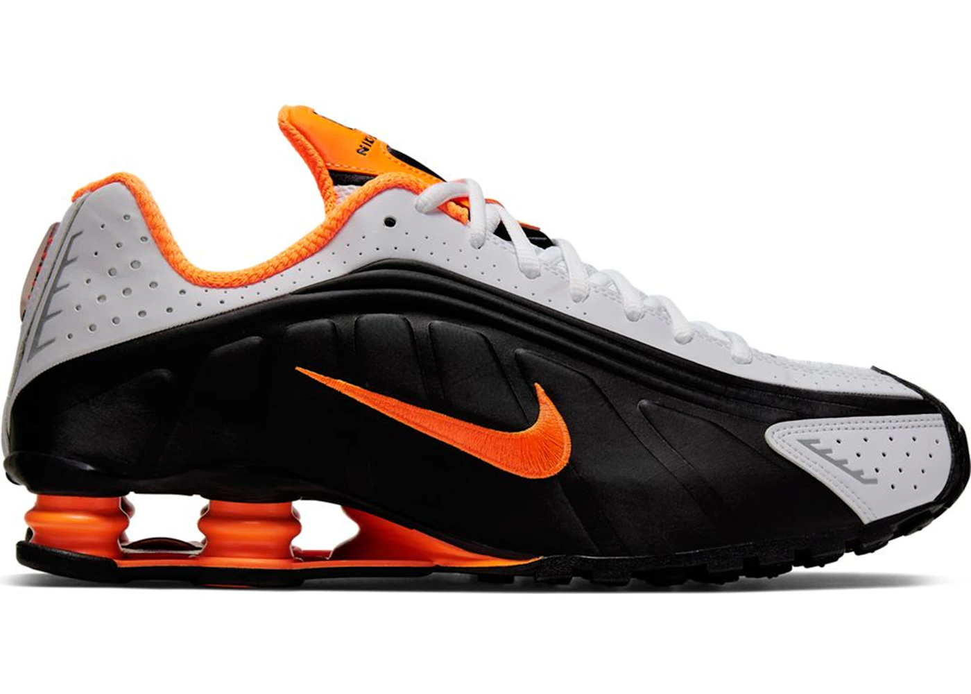 Nike shox orange et discount noir