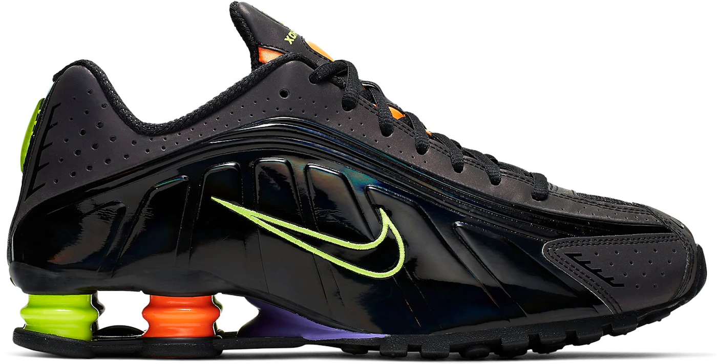 Nike Shox R4 Gel Black Neon -