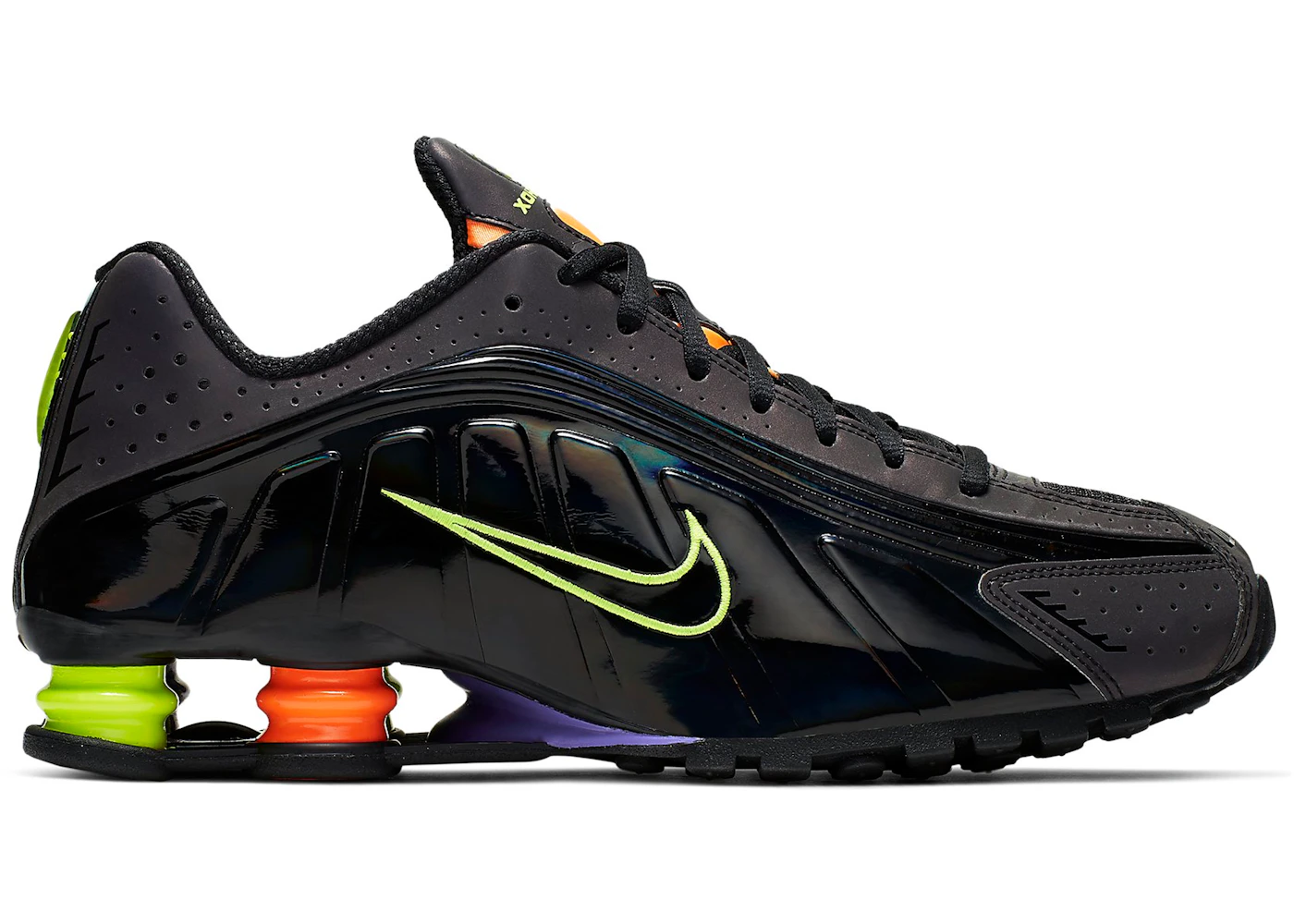 Nike shox r4 sales yellow