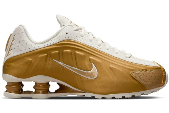 Nike Shox R4 Metallic Gold (Women's) - AR3565-010 - US