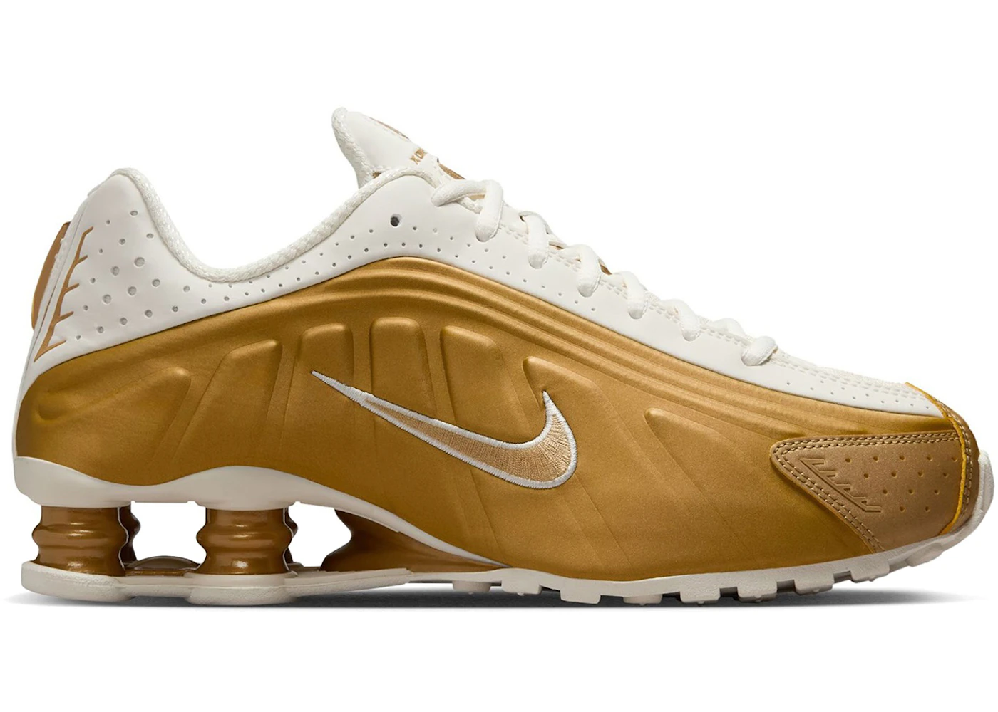Nike Shox R4 Metallic Gold (Women's) - AR3565-010 - US