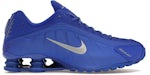 Nike Shox R4 Racer Blu Metallic Argento (donna)
