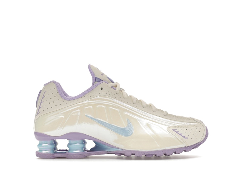 Nike Shox R4 Soft Pearl Hydrangeas (GS)