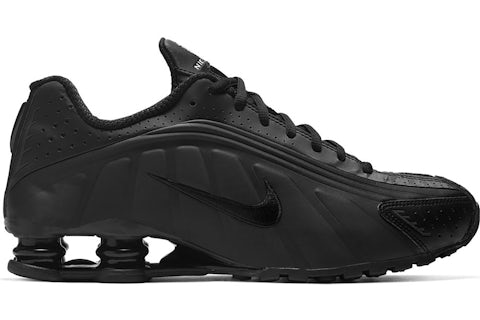 Nike Shox R4 Triple Black Matte Men s 104265 044 US