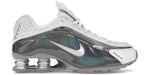 Nike Shox R4 Bianco Iridescente (donna)