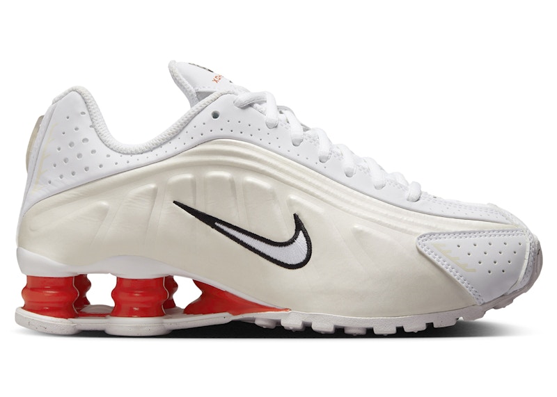 ★NIKE★シャックス R4 White Phantom Picante Red Nike Shox R4 White Phantom Picante Red (GS) - CW2626-102 - US