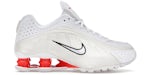Nike Shox R4 Bianco Phantom Picante Rosso (donna)