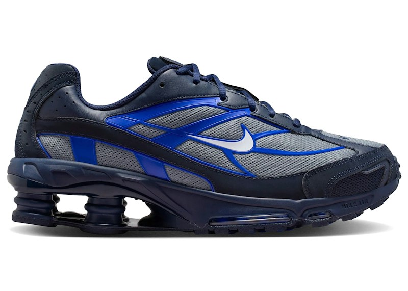 Nike Shox Ride 2 Cool Grey Dark Obsidian Game Royal