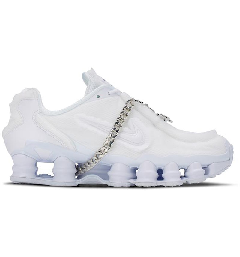 Nike Shox TL Comme des Garcons White (Women's) CJ0546 100 US