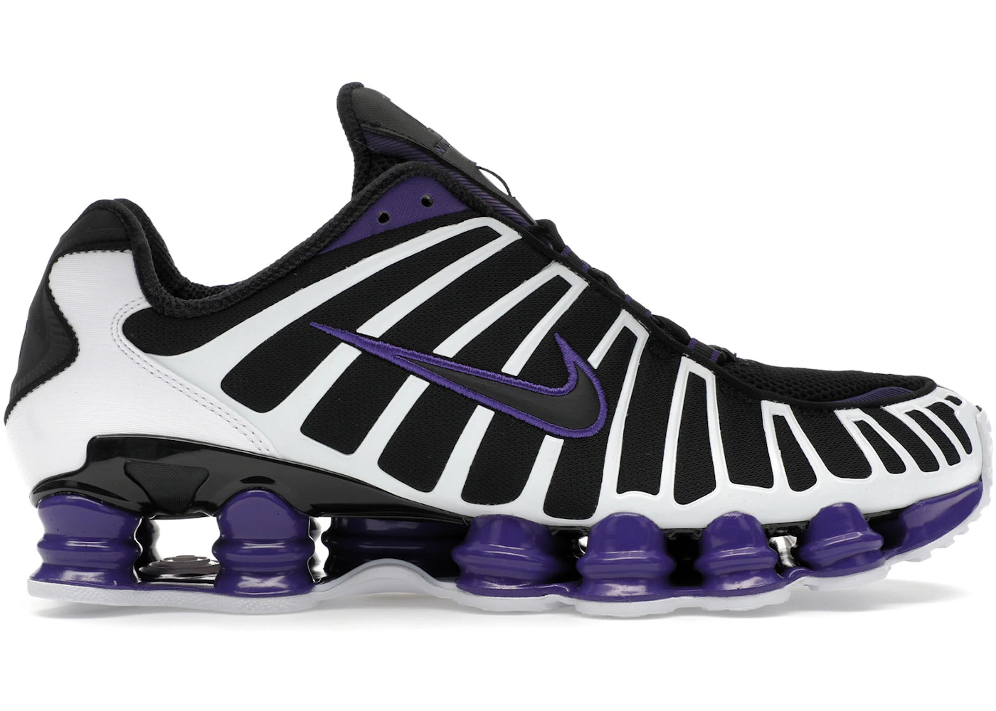 Mens Nike Shoes Nike Shox Purple And White Nike Shoes Nike Shox Tl