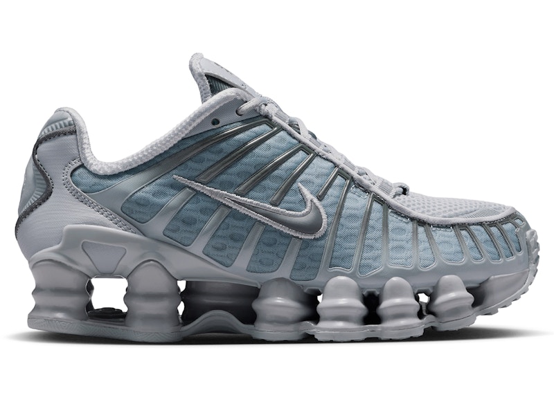 Pre-owned Nike Shox Tl Sneakers In Wolf Grey/iron Grey