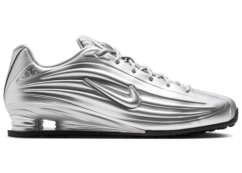 Nike Shox Z Metallic Silver Black (Women's) - IO7843-002 - US