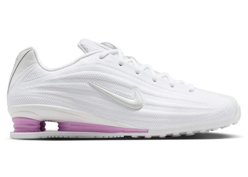 Nike Shox Z (Women's) Sneakers in White/Light Magenta