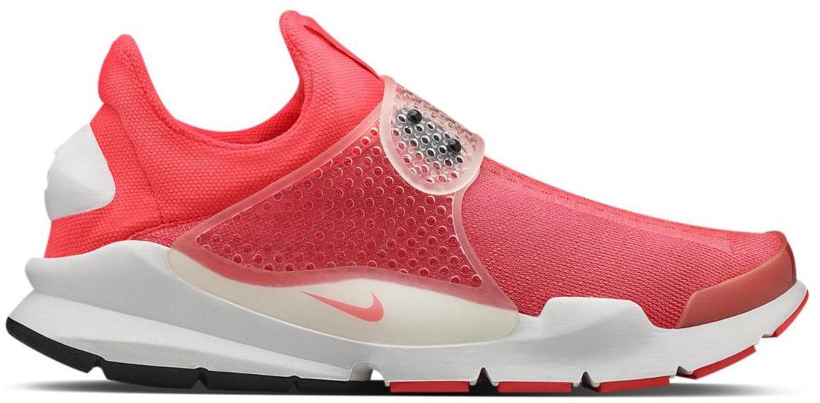 Youth Girls Sock Dart GS Athletic lifestyle Shoes Pure Platinum/Pink 904277-001 