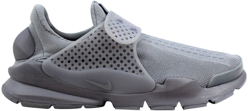 grey nike shox for men