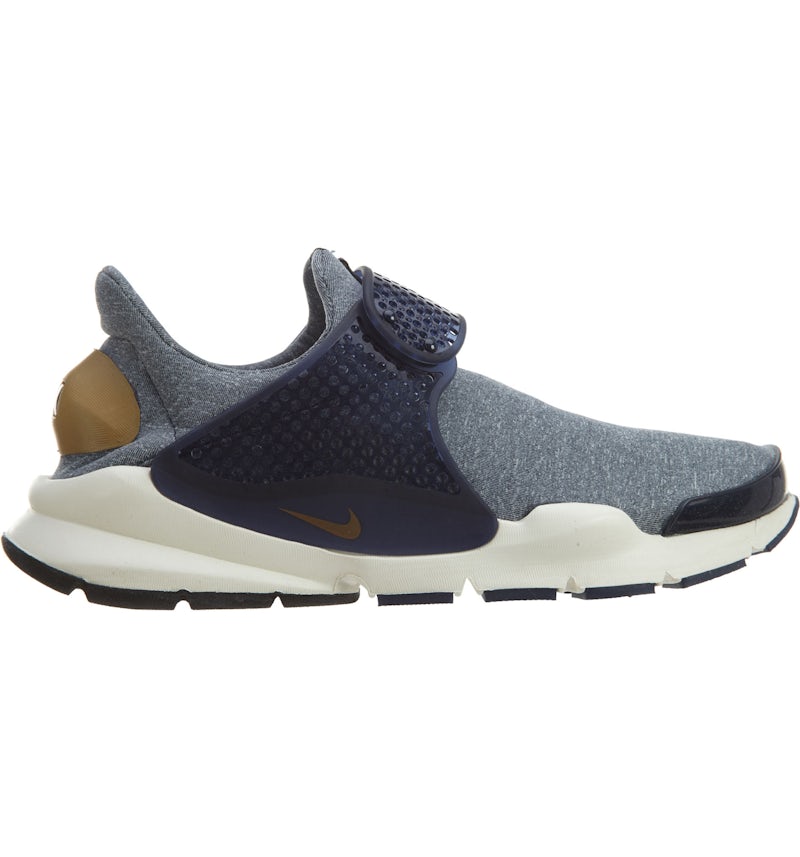 Nike Sock Dart Se Midnight Navy Golden Beige (Women's) 862412