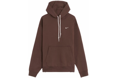 Nike Solo Fleece Hoodie Baroque Brown Men's FW23 US