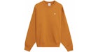 Nike Solo Swoosh Fleece Crewneck Desert Ocre/White