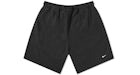 Nike Solo Swoosh Fleece Shorts Black/White