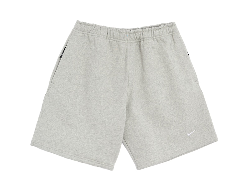 Grey hotsell nike sweatshorts