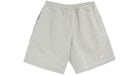 Nike Solo Swoosh Fleece Shorts Dark Grey Heather/White