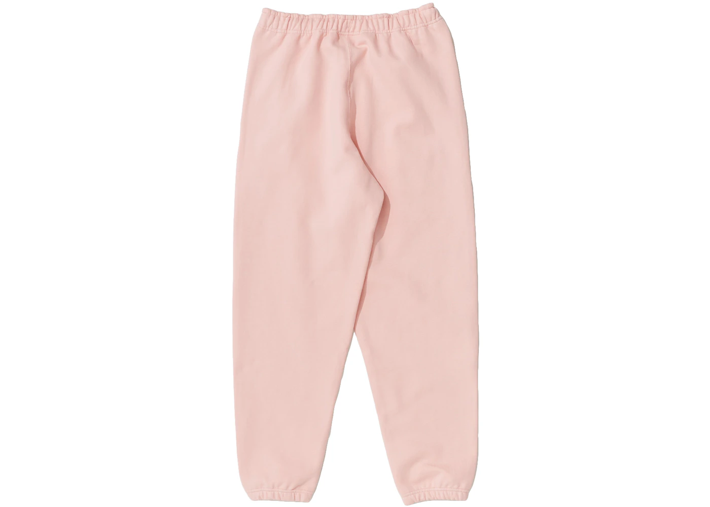 Nike Solo Swoosh Fleece Trousers Bleached Coral/White Men's - SS22 - US