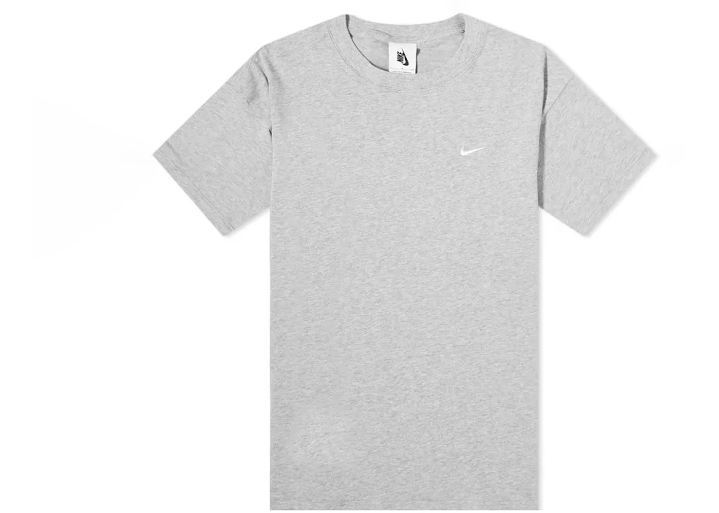 Nike Solo Swoosh Tee Gray Men's - SS23 - US