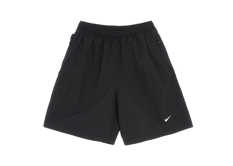 Nike woven logo shorts on sale black