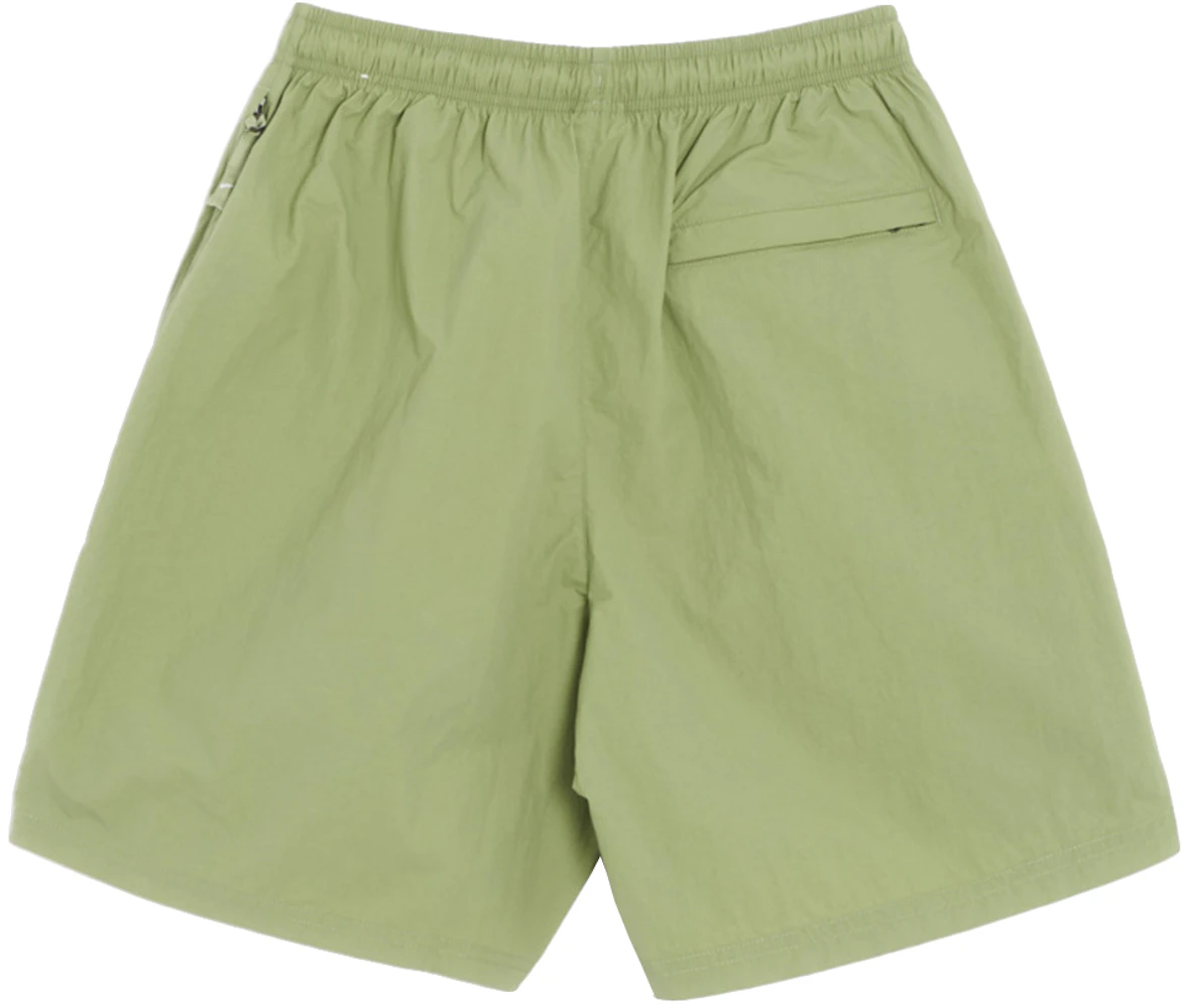 Nike Yoga Artist in Residence printed woven shorts in green
