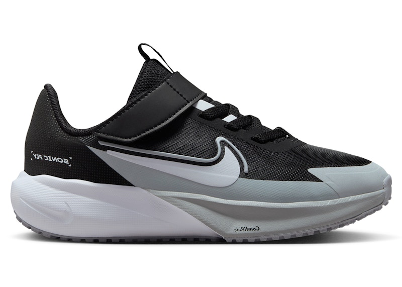 Nike Sonic Fly Black Wolf Grey White (PS) - FZ0016-001 - US