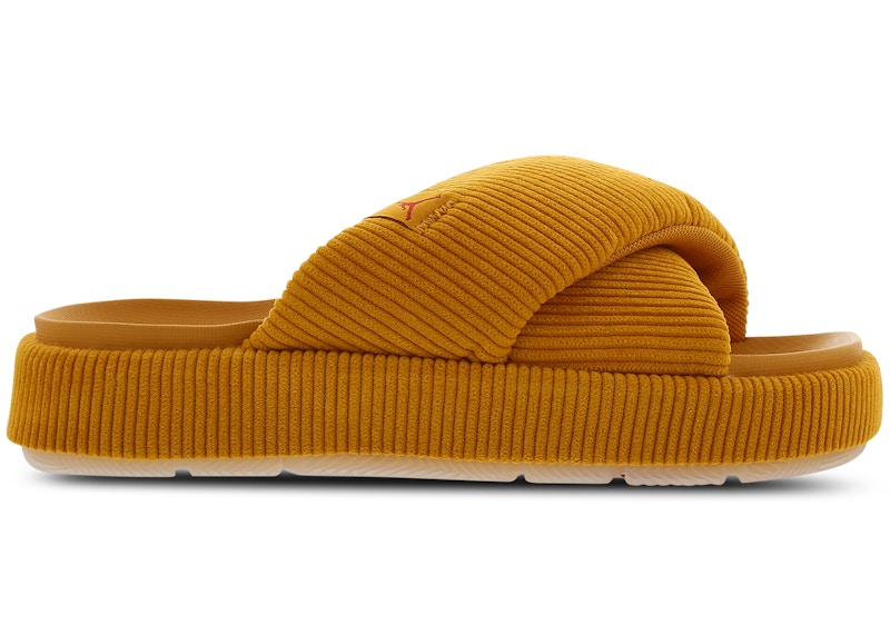 Pre-owned Nike Sophia Slide (women's) Sneakers In Chutney/fire Red/sail