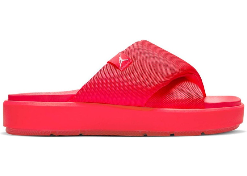 Pre-owned Nike Women's Sophia Slide Sneakers In Siren Red/white In Multi