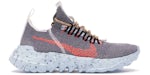 Nike Space Hippie 01 Vast Grau Hyper Purpurrot