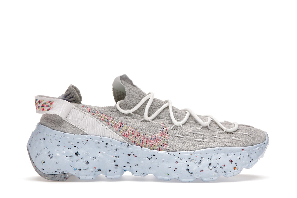 Pre-owned Nike Space Hippie 04 White Multi (women's) In Summit White/photon Dust-concord-multi Color