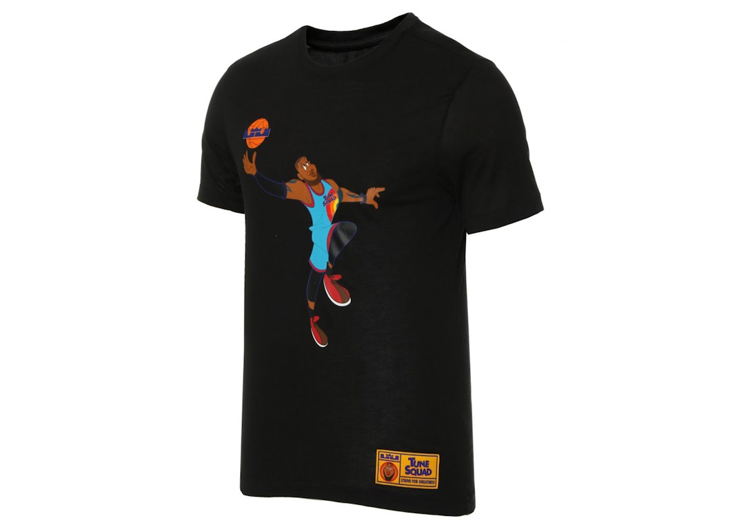 Pre-owned Nike Space Jam A New Legacy Dri-fit Tee Black