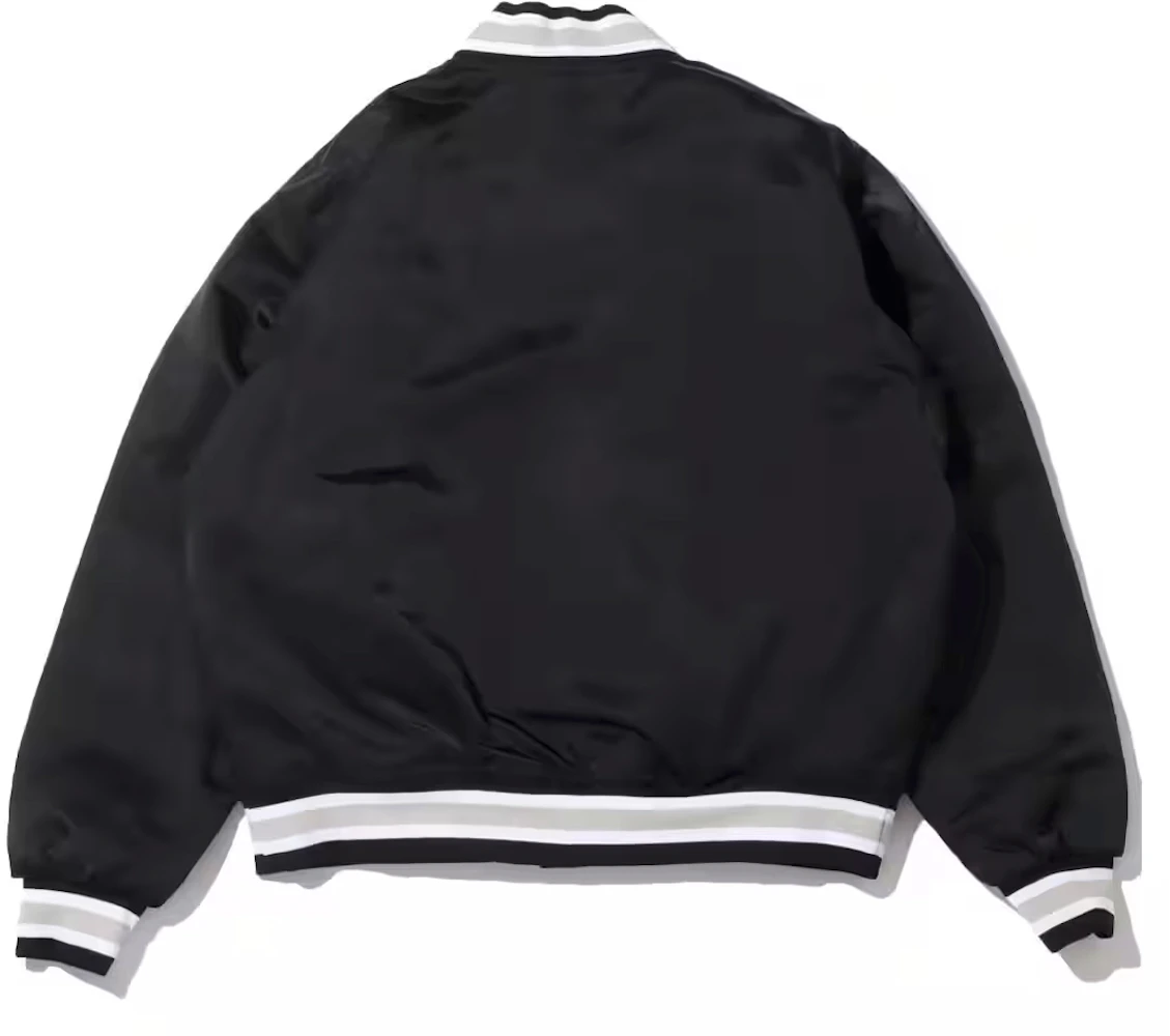Nike Sportswear Authentics Dugout Jacket (Asia Sizing) Black/White Men ...