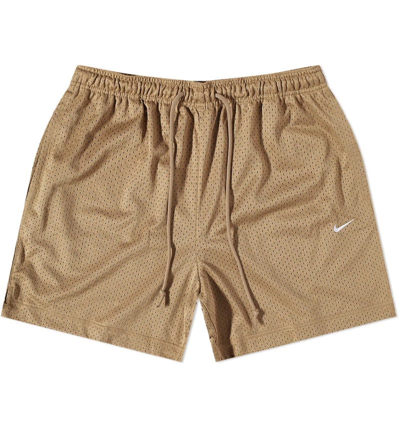 Nike Sportswear Authentics Mesh Shorts Brown Men's SS24 US