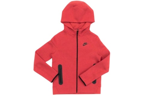 Nike Zip Hoodie Red Nike Hoodie Fleece Nike Sportswear Big Kids